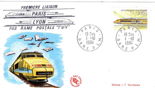 2334 fdc enveloppe - enveloppe, 1er