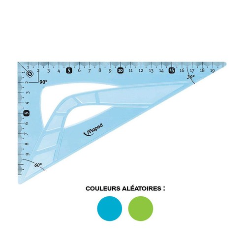 Equerre scolaire 60 - equerre,