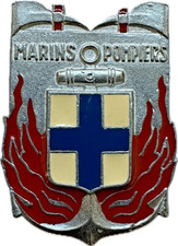 MARSEILLE, Marins Pompiers, monobloc, résine