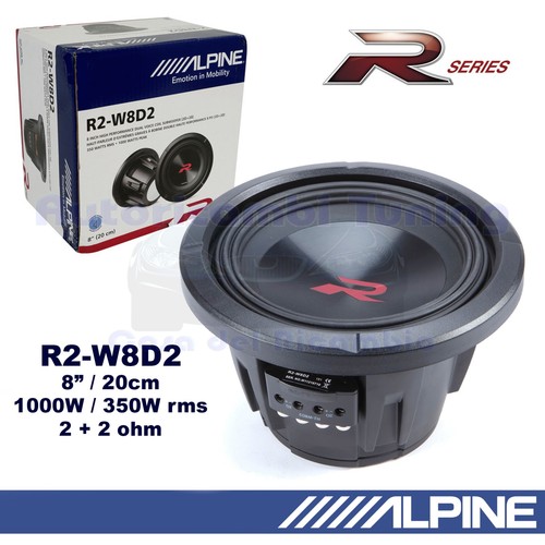 Subwoofer alpine w8d2 - subwoofer, r2-w8d2