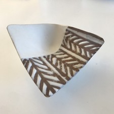 Roger Capron Vide-poche Coupe Sur Talon céramique signé ROGER CAPRON VALLAURIS