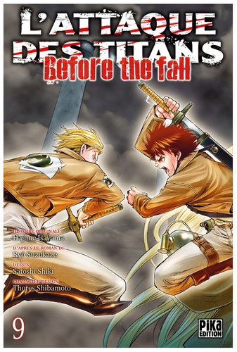 Manga attaque des titans - l'attaque,