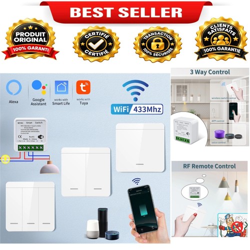 Interrupteur wifi tuya smart - tuya,