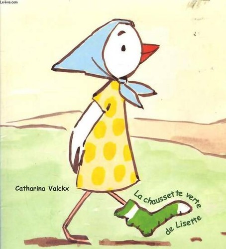 Chaussette verte lisette - la, de