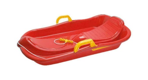 Rouge traîneau avec - avec, freins