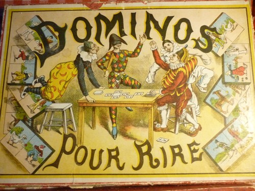 Ancien jeu dominos - jeu,