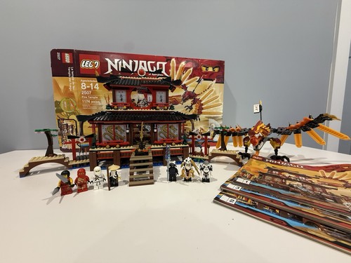 Lego ninjago fire temple - lego,