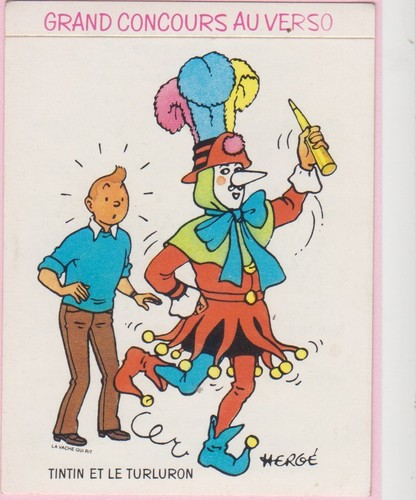 Panini vache qui - vache, tintin