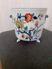 rafraîchissoir, centre de table, porcelaine sur 3 pieds, H 15 cm, Ø 14 cm - asie