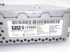 Autoradio d'origine PEUGEOT 5008 1 PHASE 1 16095886XT