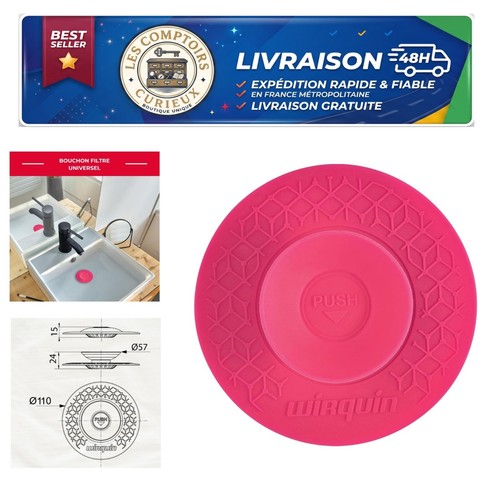 Bouchon filtre universel