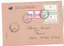 France timbres fictifs sur