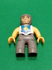 Mini Figurine officielle personnage LEGO Duplo POMPIERS chevalier roi-