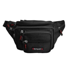 SAC BANANE MULTI POCHES TOILE