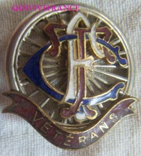 BG14480 - INSIGNE BADGE VETERAN TOURING CLUB DE FRANCE