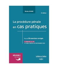 La procédure pénale en cas