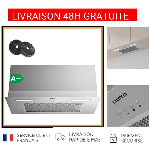 Hotte aspirante encastrable - aspirante,
