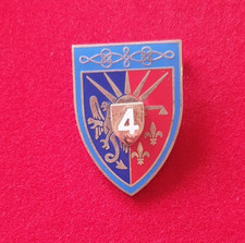 INSIGNE MILITAIRE  - AB ATLAS - 4 RH RGT HUSSARD