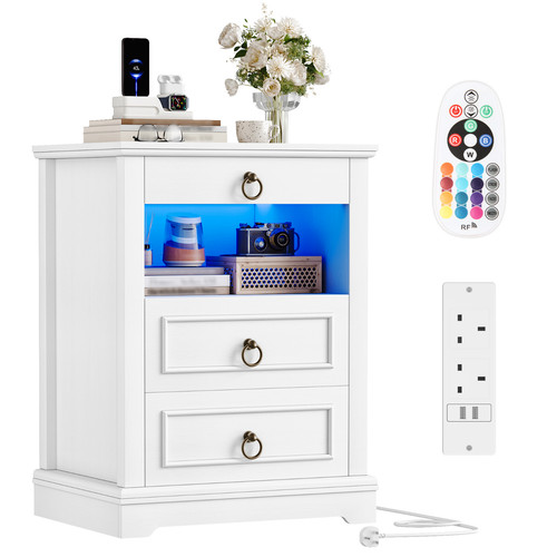 Table chevet - de, chevet,