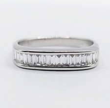Demi alliance vintage - , blanc