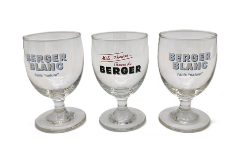 Lot 3 verres berger - 3,
