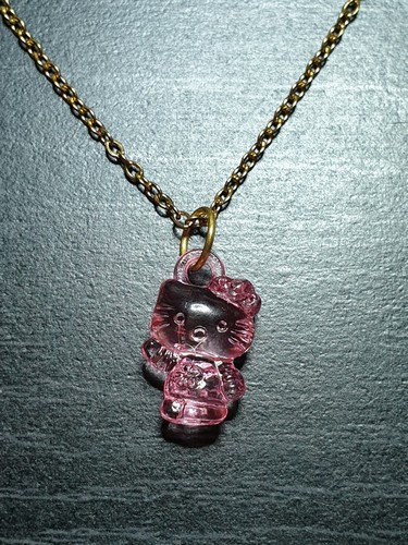 Collier hello kitty rose - kitty",
