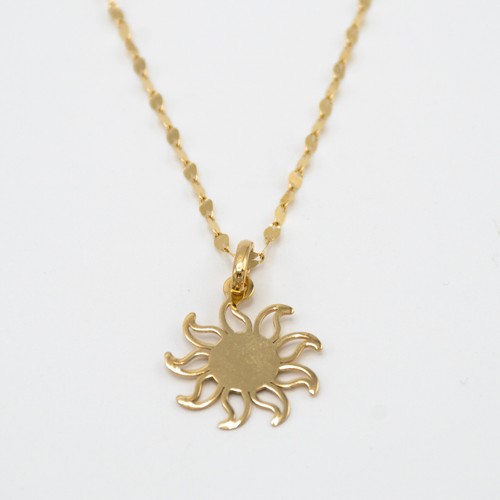 Collier jaune 18 carats - 18,