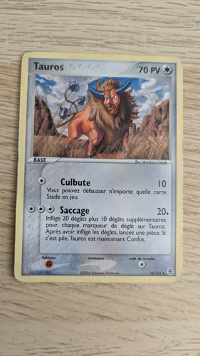 Carte pokemon tauros holo - carte,