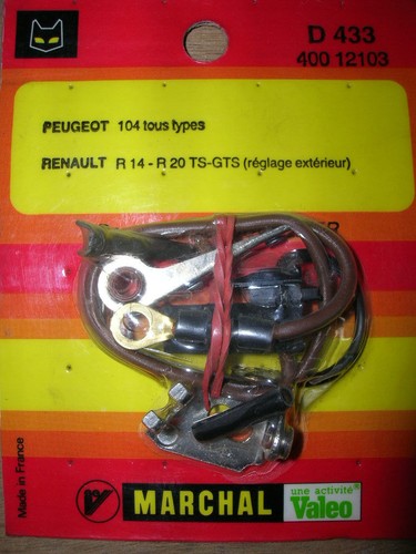 Renault r14 jeu de vis - jeu,