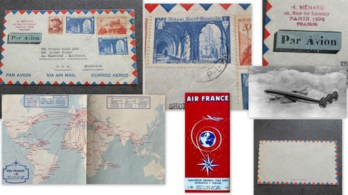 Lettre 1956 première ligne - première,