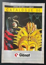 Catalogue BD Glénat 1986 - Tabary, Bourgeon, Mordillo, Quino, Schetter, Yslaire