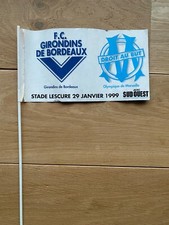 Drapeau-Fanion-Souvenir:Girondins de Bordeaux/OM Olympique de Marseille 29/01/99