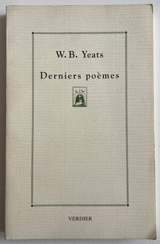 William butler yeats derniers - butler,