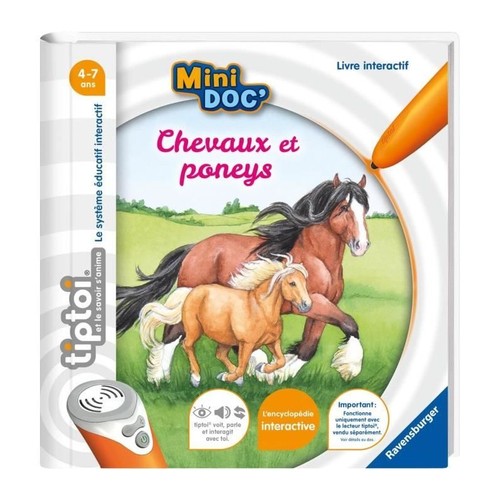 Tiptoi livre interactif - livre, mini