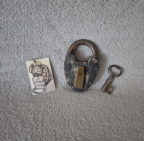Ancien cadenas métal - ancien,
