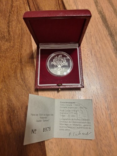 Coffret pièces 100 francs - pièces,