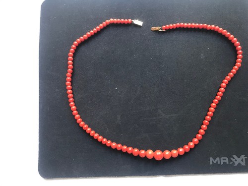 Collier ancien perles de - en,