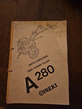 Parts Catalogue Iseki Power  Tiller A  280 Iseki  54 Pages  ,première Page Un...