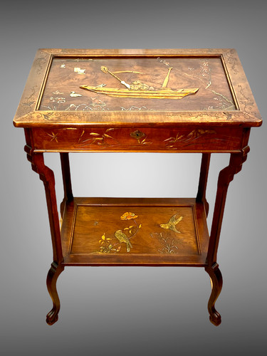 Table travailleuse ancienne - table, /