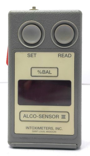 Intoximeters alco sensor - intoximeters, iii