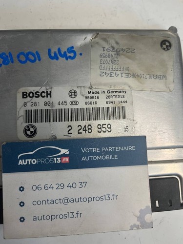 Ecu calculateur moteur a - de,