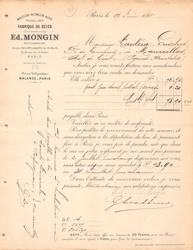 1891 fabrique scies ed - fabrique,