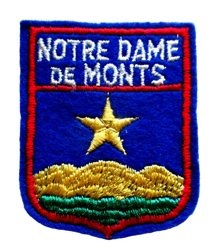 Ecusson notre dame - dame, de