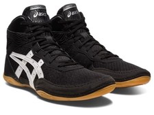 Asics Matflex 7 Wrestling Shoes Boxe MMA Chaussures de sport de combat Noir 001