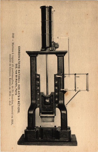 Cpa paris cnam marteau - (3e),