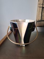 SEAU A GLACE  EN CERAMIQUE VINTAGE  ANNEES 60'S , VERCERAM