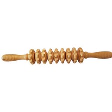 Rouleau massant en bois 9