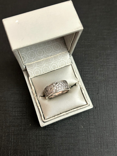 Ancien bague argent massif - en,