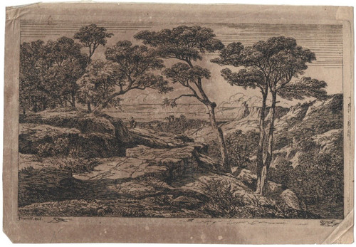 Paysage provençal jean - -,