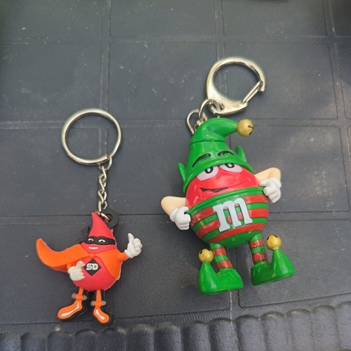 Porte clef mms chocolat - porte,